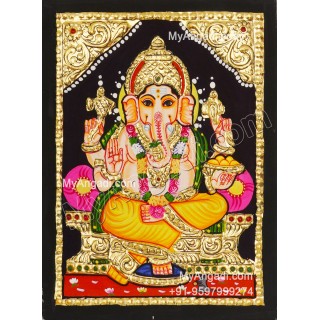 Ganesha Tanjore Paintings