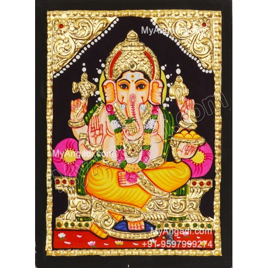 Ganesha Tanjore Paintings