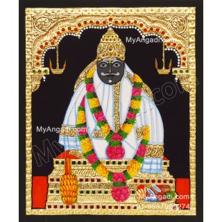 Sri PoondhaMada Swamy Tanjore Painting