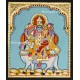 Pradosha Shivan Parvathi Tanjore Painting