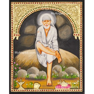 Saibaba Tanjore Painting