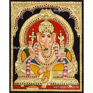 Vinayagar Tanjore Painting