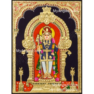 Palani  Murugan Tanjore Painting