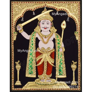 Anthiyur Gurunatha Swamy Tanjore Painting