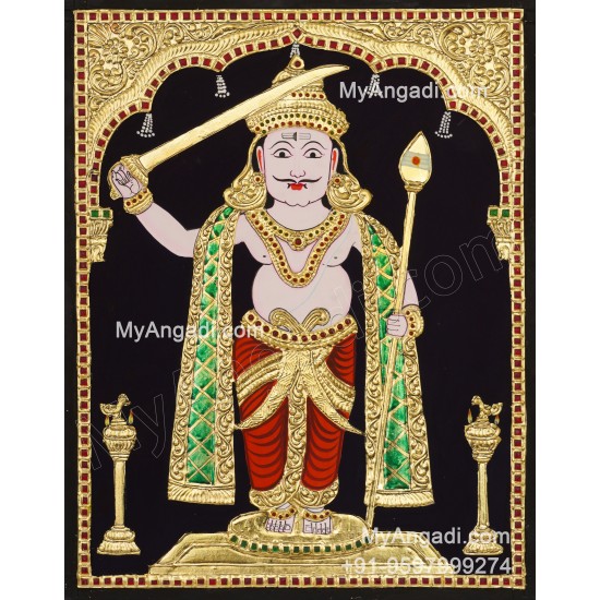 Anthiyur Gurunatha Swamy Tanjore Painting