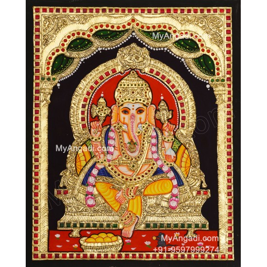 Ganesha Tanjore Paintings