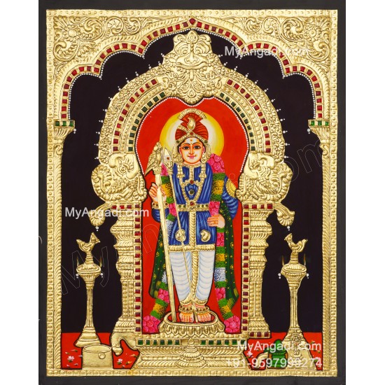 Palani Murugan Tanjore Paintings