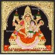 Santhana Lakshmi Tanjore Painting