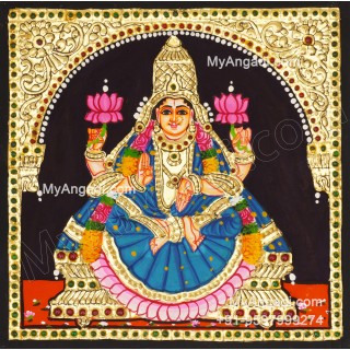 Aiswarya Lakshmi Tanjore Painting