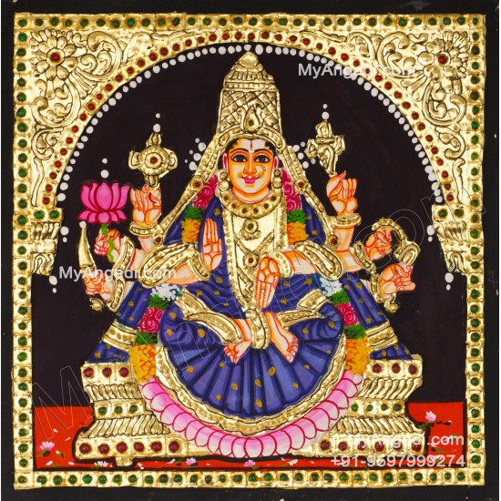 Vijaya Lakshmi Tanjore Painting