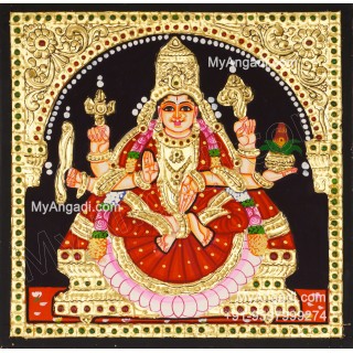 Dhana Lakshmi Ashtlakshmi Tanjore Painting