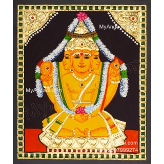 Brahma Tanjore Painting