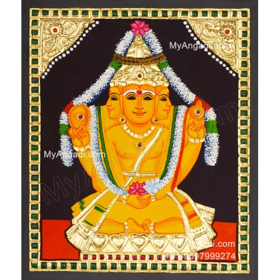 Brahma Tanjore Painting