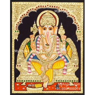 Ganesha Tajore Paintings