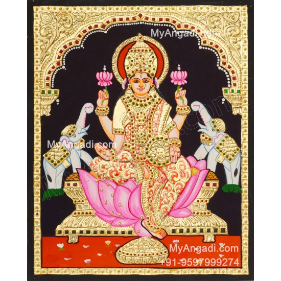 Lakshmi Tanjore Painting