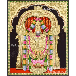 Balaji Lakshmi Tanjore Painting