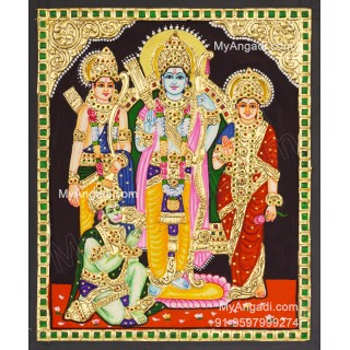 Ram Darbar Tanjore Painting