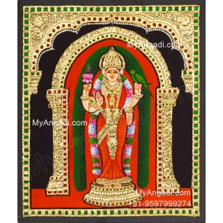 Kannika Parameswari Tanjore Painting