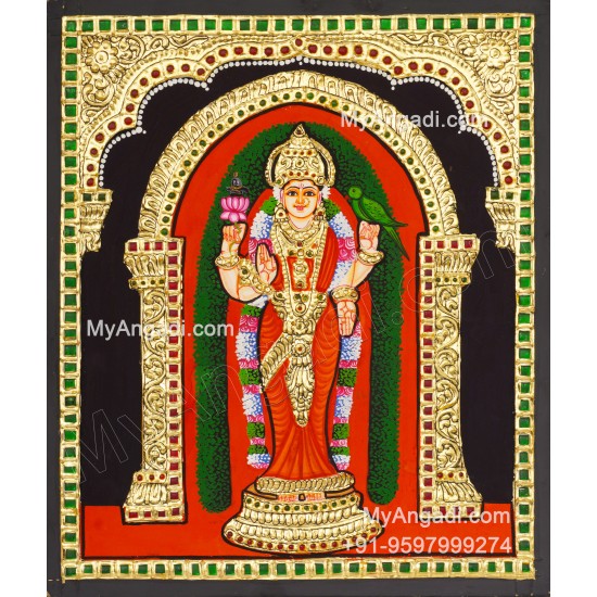 Kannika Parameswari Tanjore Painting