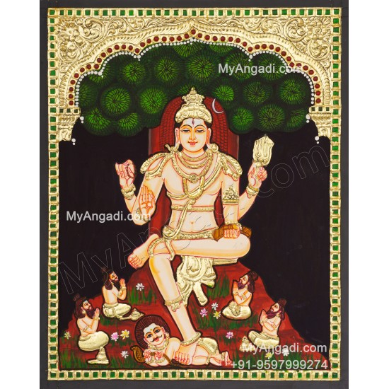 Dakshinamurthy Tanjore Painting