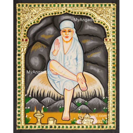 Sai Baba Tanjore Painting