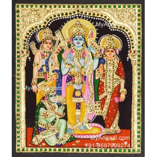 Ram Darbar Tanjore Painting