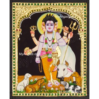 Dattatreya Tanjore Painting