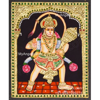 Hanuman Tanjore Painting