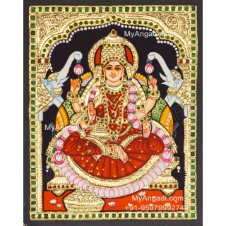 Gajalakshmi Tanjore Paintings