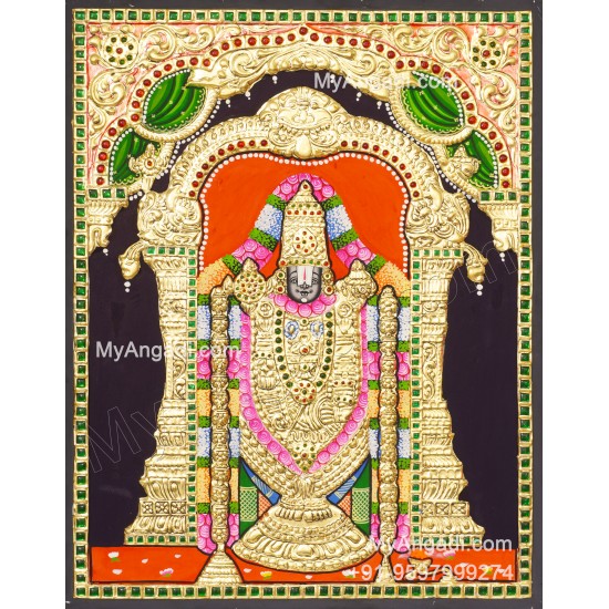 Venkatachalapathy  Tanjore Painting