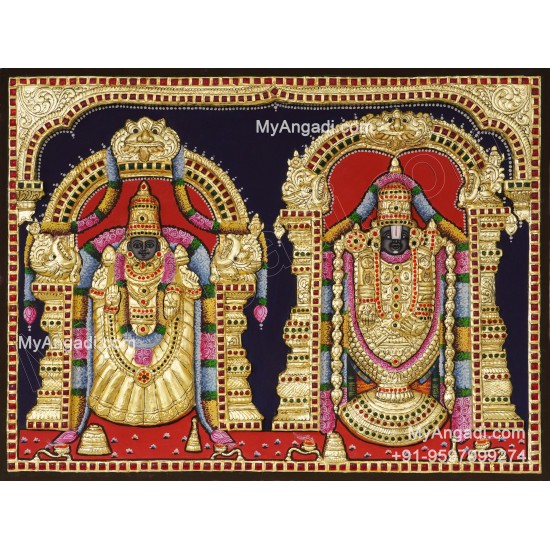 Balaji Thayar 3D Tanjore Painting