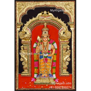 Murugan 3D Tanjore Painting