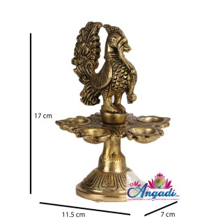 Bird Brass Deepam