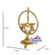 Round Brass Deepam Round Brass Deepam