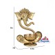 Ganesha Brass Deepam Ganesha Brass Deepam