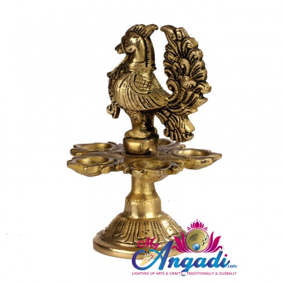 Bird Brass Deepam