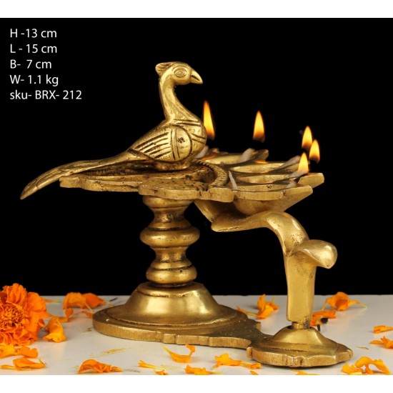 Bird Brass Deepam