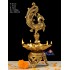 Peacock Brass Deepam