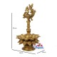 Peacock With Lotus Brass Deepam Peacock With Lotus Brass Deepam