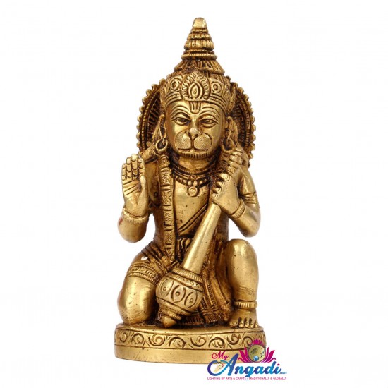 Brass Hanuman Statue Brass Hanuman Statue