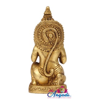Brass Hanuman Statue