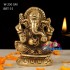 Ganesha Brass Statue