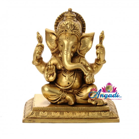 Ganesha Brass Statue Ganesha Brass Statue