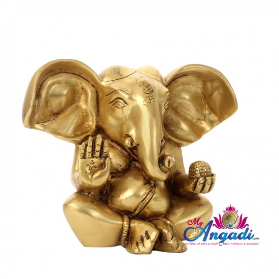 Ganesha Brass Statue Ganesha Brass Statue