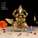 Mooshiga Ganesha Brass Statue Mooshiga Ganesha Brass Statue