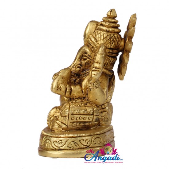 Ganesha Brass Statue