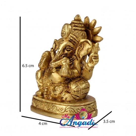 Ganesha Brass Statue Ganesha Brass Statue