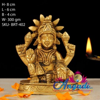 Lakshmi Brass Statue