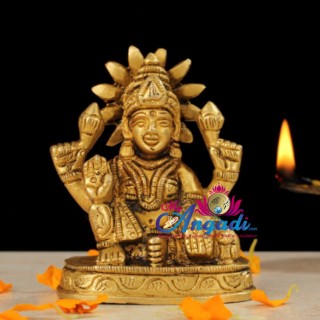 Lakshmi Brass Statue