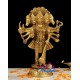 Panchamuga Anjaneya Brass Statue